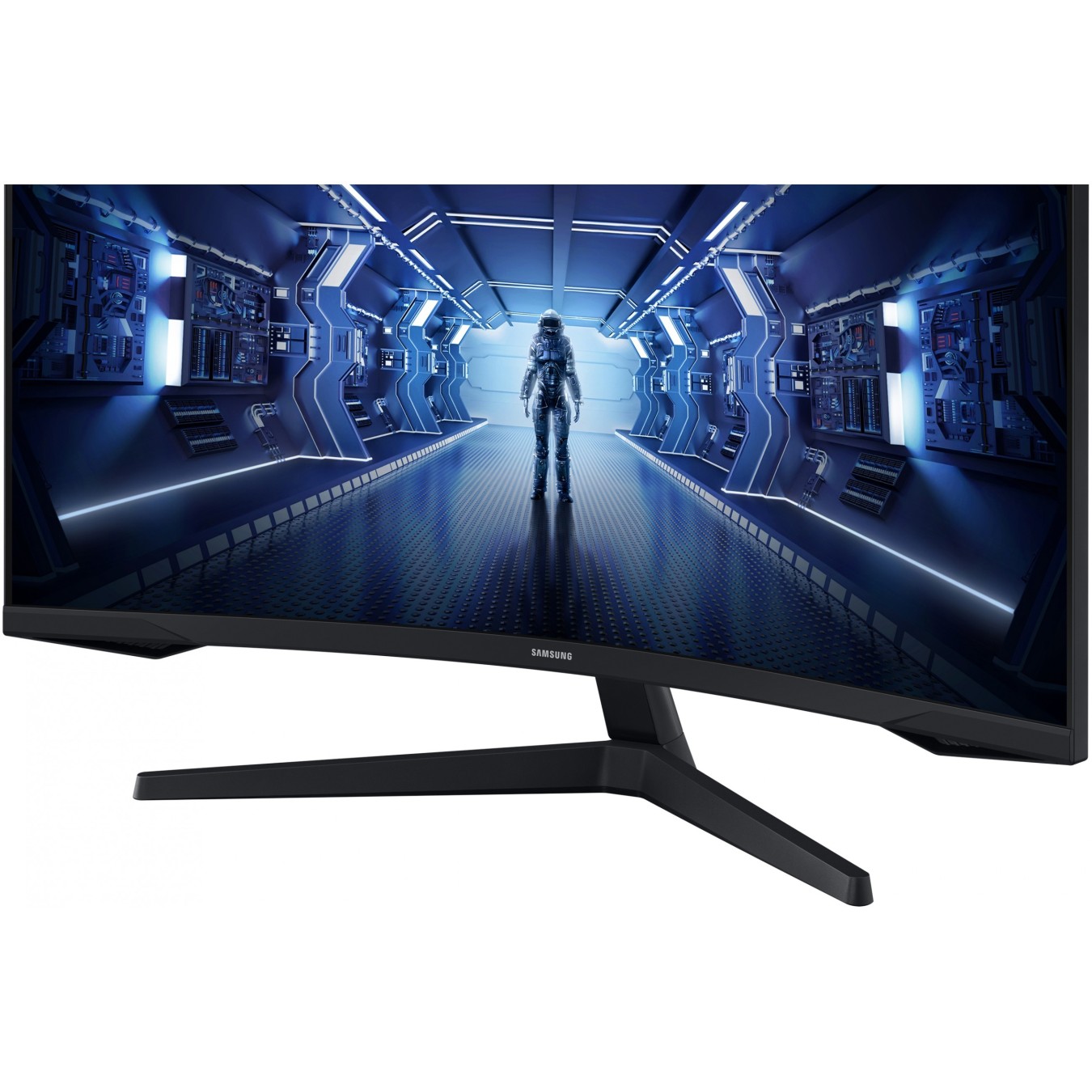 Samsung Odyssey C34G55TWWP Curved Ultrawide Monitor - C34G55TWWP - Black, 34", UWQHD 3440x1440, 144Hz, 1ms