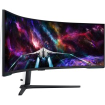 Samsung Odyssey Neo G9 - S57CG954NU - 57in 32:9 VA Curved, 240Hz, 1ms, DP/HDMI/USB, Black/White