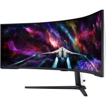 Samsung Odyssey Neo G9 - S57CG954NU - 57in 32:9 VA Curved, 240Hz, 1ms, DP/HDMI/USB, Black/White
