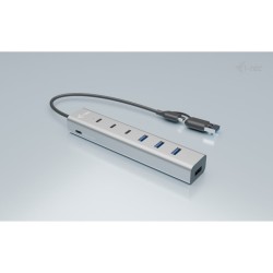Buy D I-TEC USB-C USB-A 7-Port Aluminum Hub - (3x USB-C 3.2 Gen 1, 4x USB-A 3.2 ... in Cyprus, Nicosia, Limassol, Larnaka, Pafos