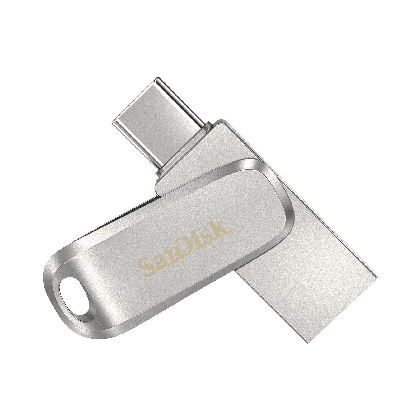 SanDisk Ultra Dual Drive Luxe Type-C - Silver, 512GB, USB-C/USB-A, USB 3.1 — Buy in Cyprus with Fast Delivery