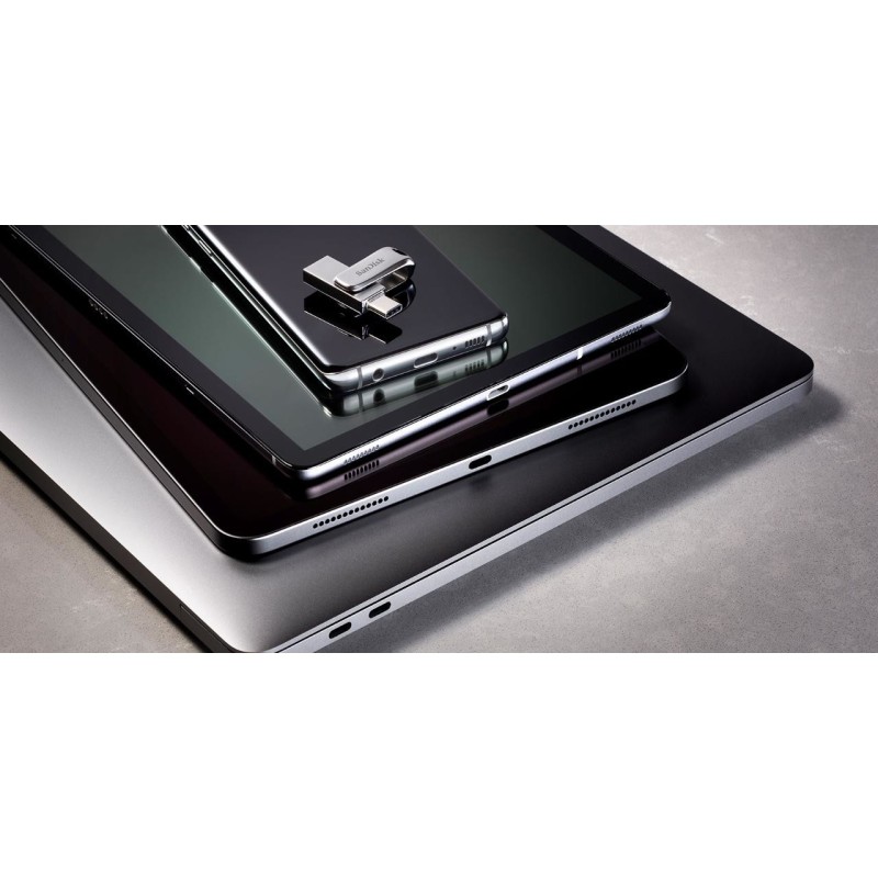 Buy SanDisk Ultra Dual Drive Luxe Type-C - Silver, 512GB, USB-C/USB-A, USB 3.1 in Cyprus, Nicosia, Limassol, Larnaka, Pafos