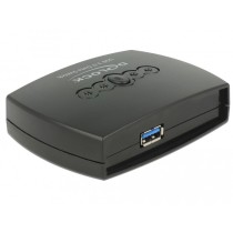 DELOCK USB 3.0 Sharing Switch - 4-1 - 4-Port USB 3.0 Sharing Hub, Plug-and-Play — Buy in Cyprus with Fast Delivery