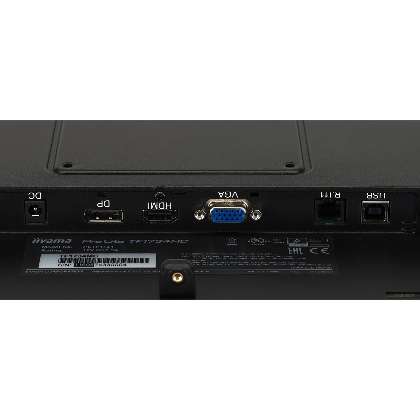 IIYAMA TF1734MC-B7X 5:4 M-Touch Monitor - 17-inch Flat HDMI+DP — Buy in Cyprus with Fast Delivery