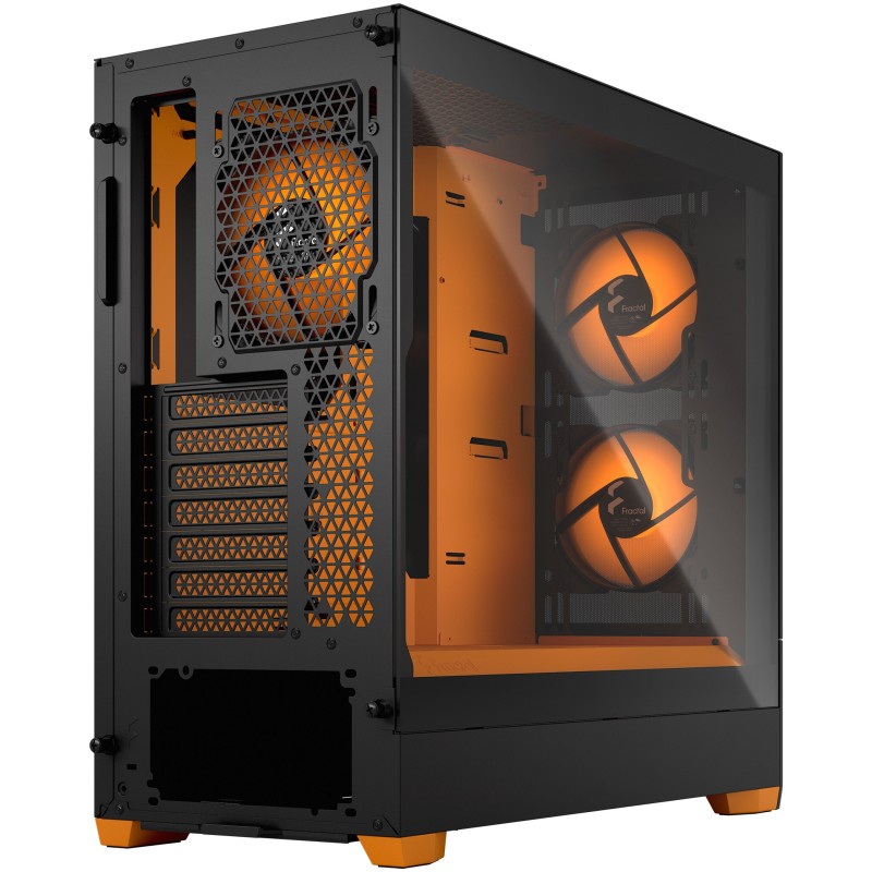 Buy Fractal Design Pop Air - Midi Tower - RGB Orange Core TG Clear Tint in Cyprus, Nicosia, Limassol, Larnaka, Pafos