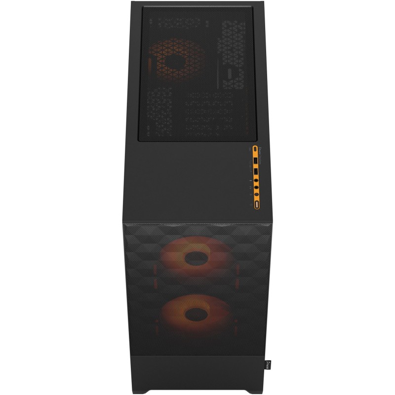 Buy Fractal Design Pop Air - Midi Tower - RGB Orange Core TG Clear Tint in Cyprus, Nicosia, Limassol, Larnaka, Pafos