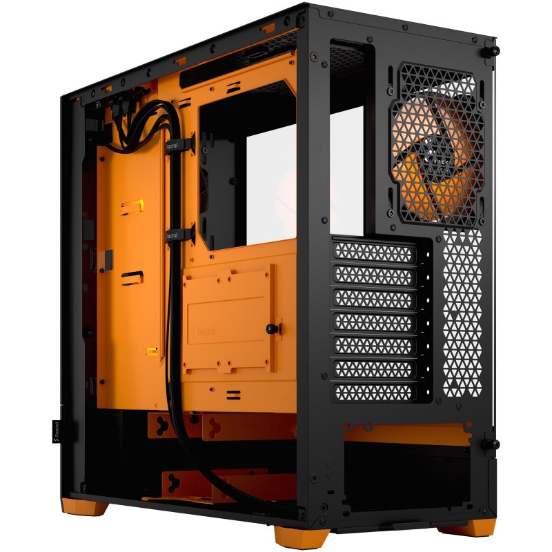 Buy Fractal Design Pop Air - Midi Tower - RGB Orange Core TG Clear Tint in Cyprus, Nicosia, Limassol, Larnaka, Pafos