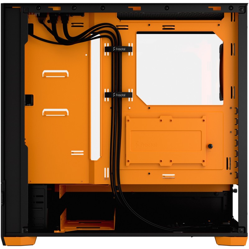 Buy Fractal Design Pop Air - Midi Tower - RGB Orange Core TG Clear Tint in Cyprus, Nicosia, Limassol, Larnaka, Pafos