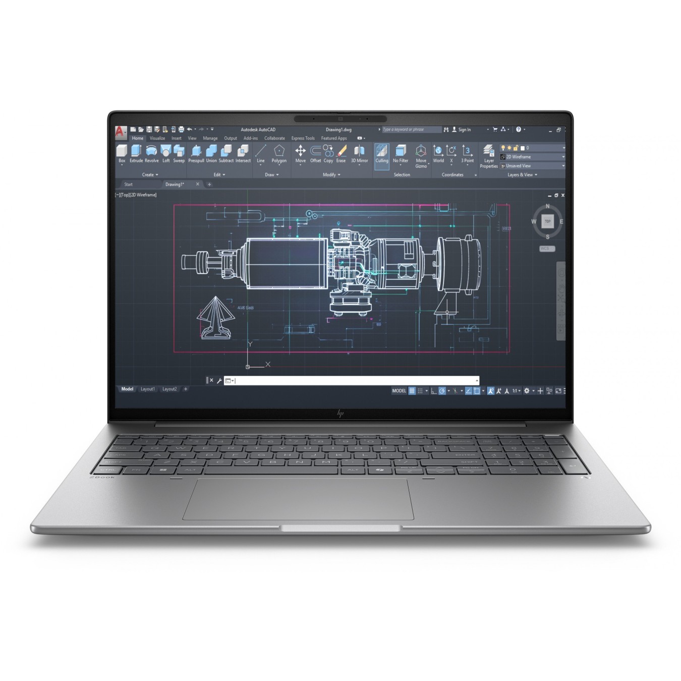 HP ZBook 8 G1i - 8 G1i - Intel Core Ultra 7, 32GB RAM, 1TB SSD, 16-inch 2.5K, Windows 11 Pro