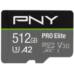 Buy CARD Micro XC Card 512GB microSDXC - PNY Pro Elite in Cyprus, Nicosia, Limassol, Larnaka, Pafos