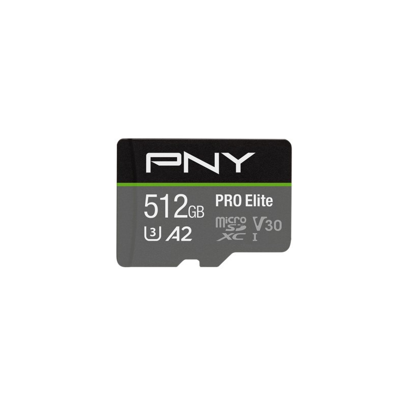 Buy CARD Micro XC Card 512GB microSDXC - PNY Pro Elite in Cyprus, Nicosia, Limassol, Larnaka, Pafos