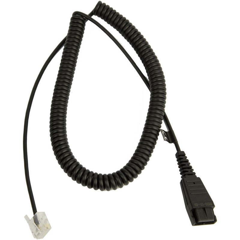 Buy Jabra QD to RJ45 Compact headset adapter - Black in Cyprus, Nicosia, Limassol, Larnaka, Pafos