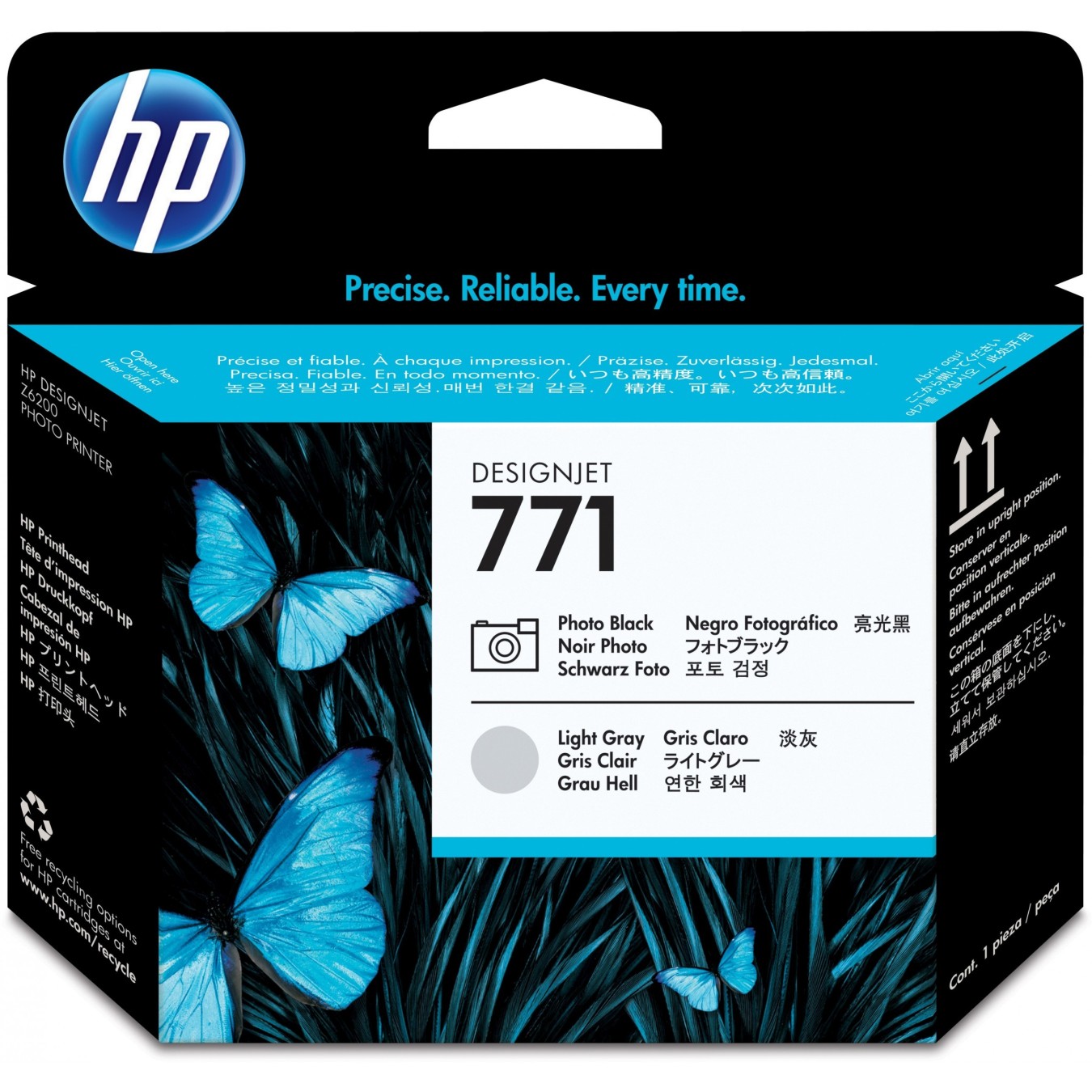 HP 771 Original Printhead - 771 - Black and Gray, 1-pack — Buy in Cyprus with Fast Delivery