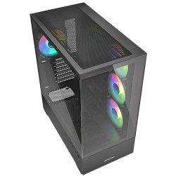 Buy Sharkoon AK6 RGB ATX 1xGlas Black - AK6 - (Mid Tower, ATX, Glass panel, RGB) in Cyprus, Nicosia, Limassol, Larnaka, Pafos