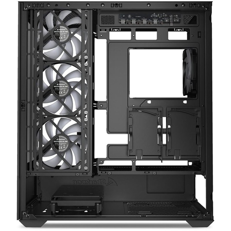 Buy Sharkoon AK6 RGB ATX 1xGlas Black - AK6 - (Mid Tower, ATX, Glass panel, RGB) in Cyprus, Nicosia, Limassol, Larnaka, Pafos