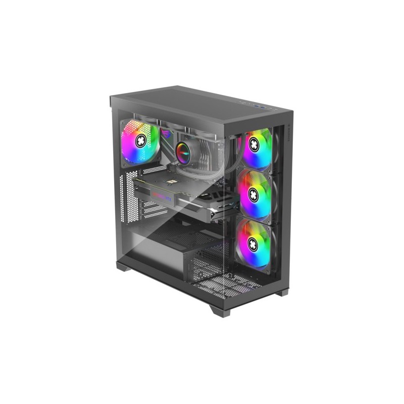 Buy Midi XILENCE XG171 Gleam Black X818.ARGB - XG171 - Gleam Black ARGB in Cyprus, Nicosia, Limassol, Larnaka, Pafos