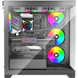 Buy Midi XILENCE XG171 Gleam Black X818.ARGB - XG171 - Gleam Black ARGB in Cyprus, Nicosia, Limassol, Larnaka, Pafos