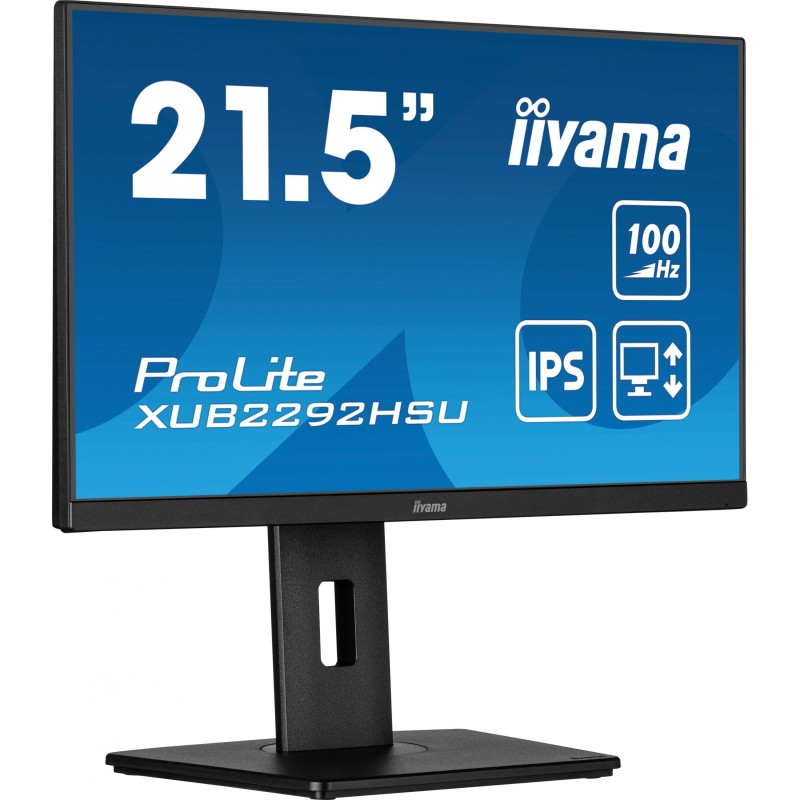 Buy 55.9cm 22-inch Iiyama ProLite - XUB2292HSU-B6 - IPS FHD 1920x1080, 100Hz, 0.... in Cyprus, Nicosia, Limassol, Larnaka, Pafos