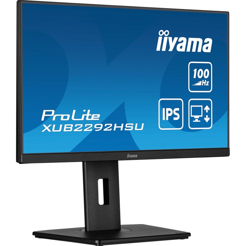 Buy 55.9cm 22-inch Iiyama ProLite - XUB2292HSU-B6 - IPS FHD 1920x1080, 100Hz, 0.... in Cyprus, Nicosia, Limassol, Larnaka, Pafos