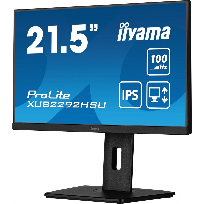 Buy 55.9cm 22-inch Iiyama ProLite - XUB2292HSU-B6 - IPS FHD 1920x1080, 100Hz, 0.... in Cyprus, Nicosia, Limassol, Larnaka, Pafos