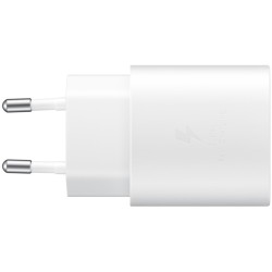 Buy Samsung Galaxy 25W USB-C Fast Charger with 1m Cable - White OEM in Cyprus, Nicosia, Limassol, Larnaka, Pafos