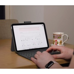 Buy Logitech Combo Touch iPad (2022) - Grey US Layout in Cyprus, Nicosia, Limassol, Larnaka, Pafos