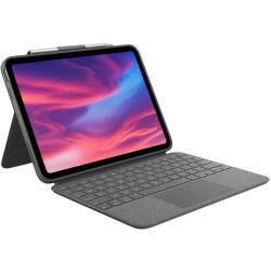 Buy Logitech Combo Touch iPad (2022) - Grey US Layout in Cyprus, Nicosia, Limassol, Larnaka, Pafos