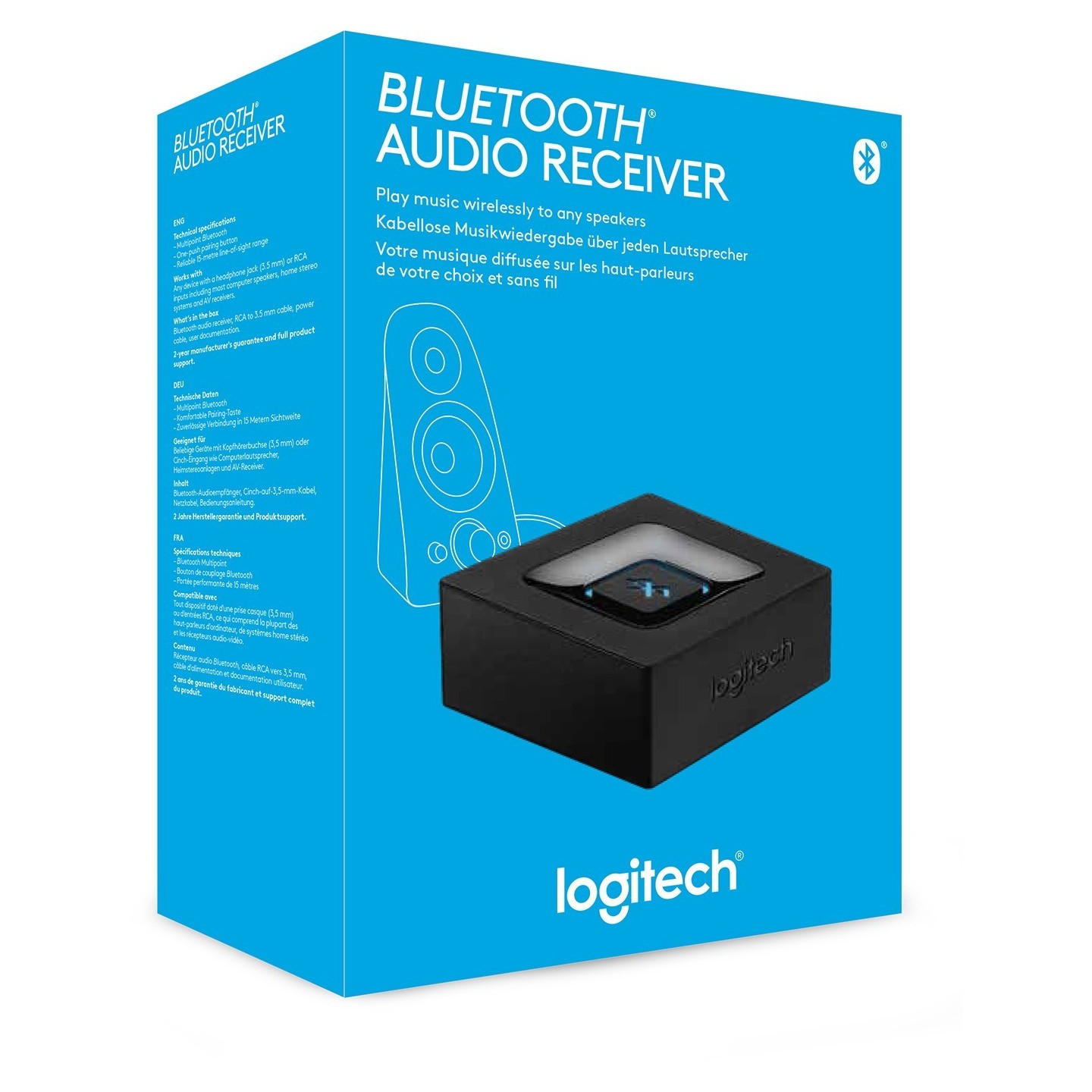 Logitech Bluetooth Audio Adapter - USB Bluetooth Dongle — Buy in Cyprus with Fast Delivery
