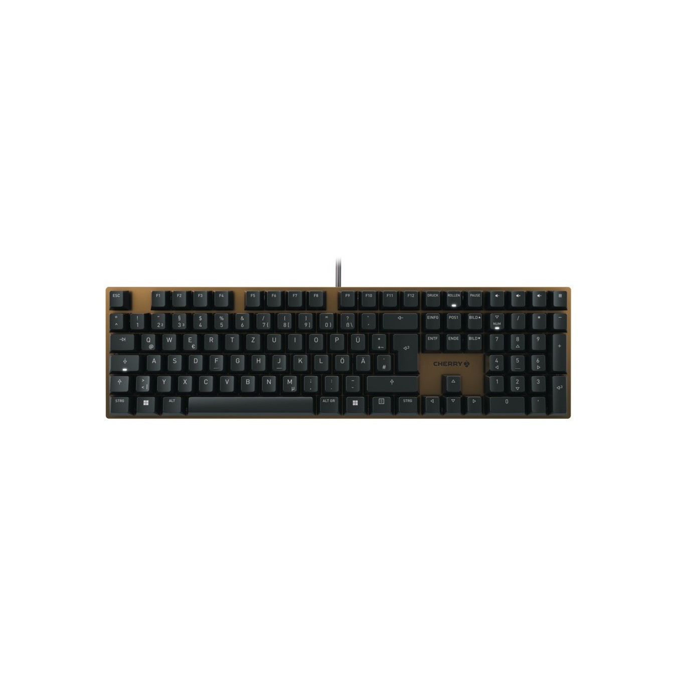 Cherry Keyboard KC 200 MX MX2A Silent Red - KC 200 MX - Black Bronze, Silent Red switches — Buy in Cyprus with Fast Delivery
