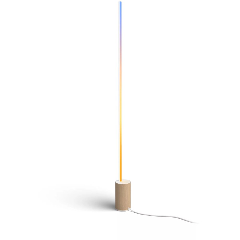 Buy Philips Hue Gradient Signe Oak Floor Lamp 1800lm - RGB, Dimmable, Zigbee in Cyprus, Nicosia, Limassol, Larnaka, Pafos