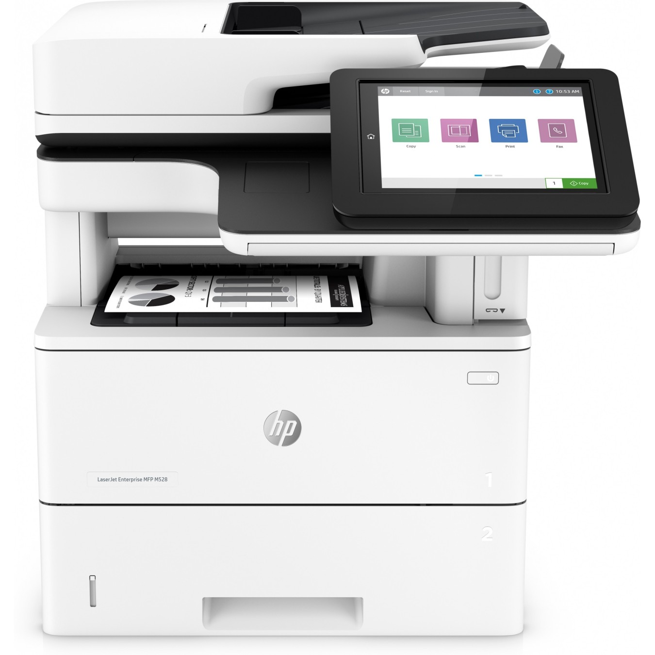 HP LaserJet Enterprise M528f MFP - M528f - Mono, A4, 4-in-1 Laser Printer — Buy in Cyprus with Fast Delivery