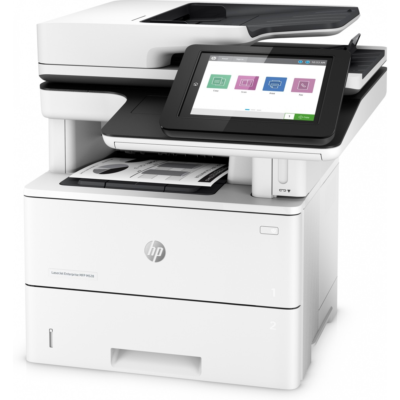 HP LaserJet Enterprise M528f MFP - M528f - Mono, A4, 4-in-1 Laser Printer — Buy in Cyprus with Fast Delivery