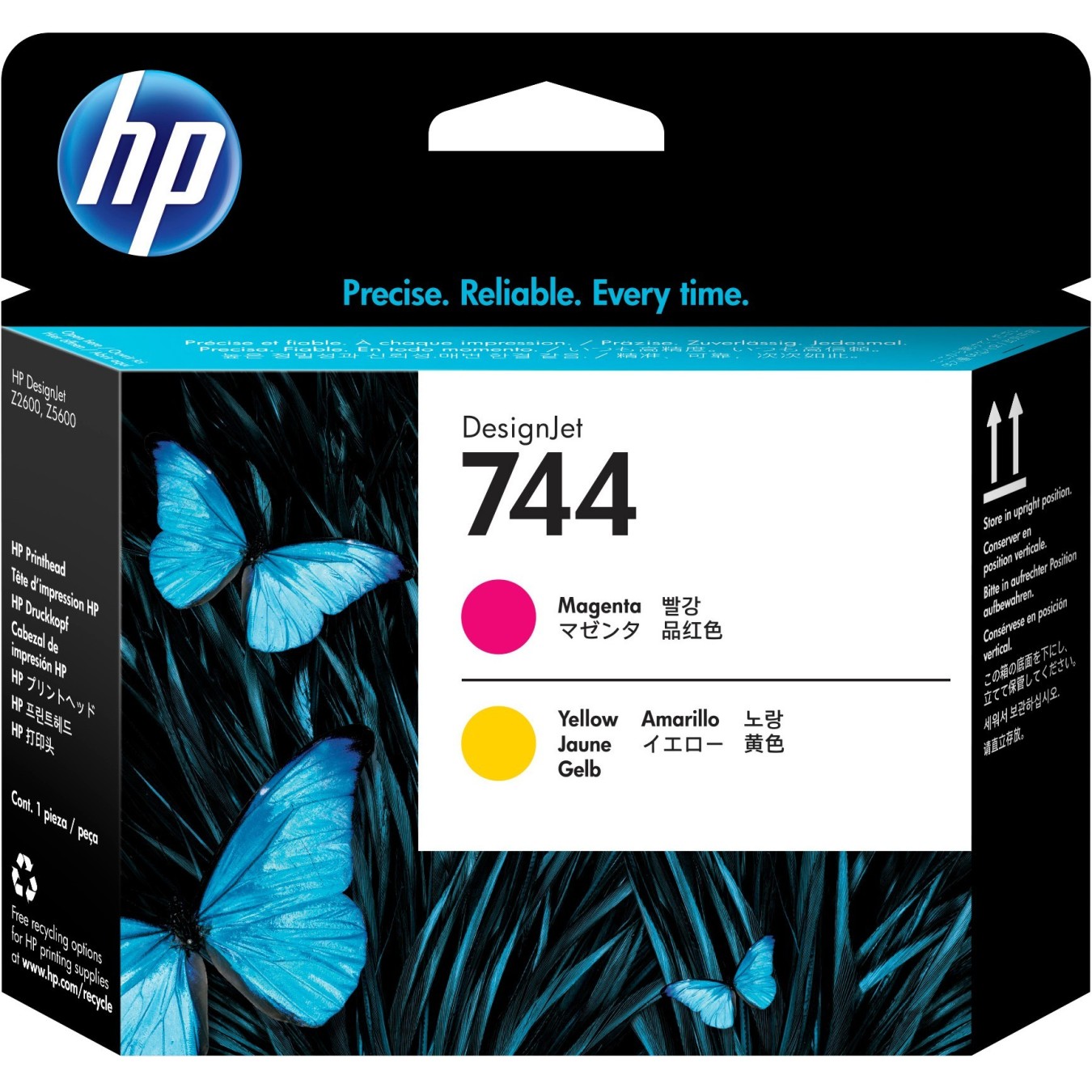 HP 744 Printhead - 744 - Magenta & Yellow — Buy in Cyprus with Fast Delivery