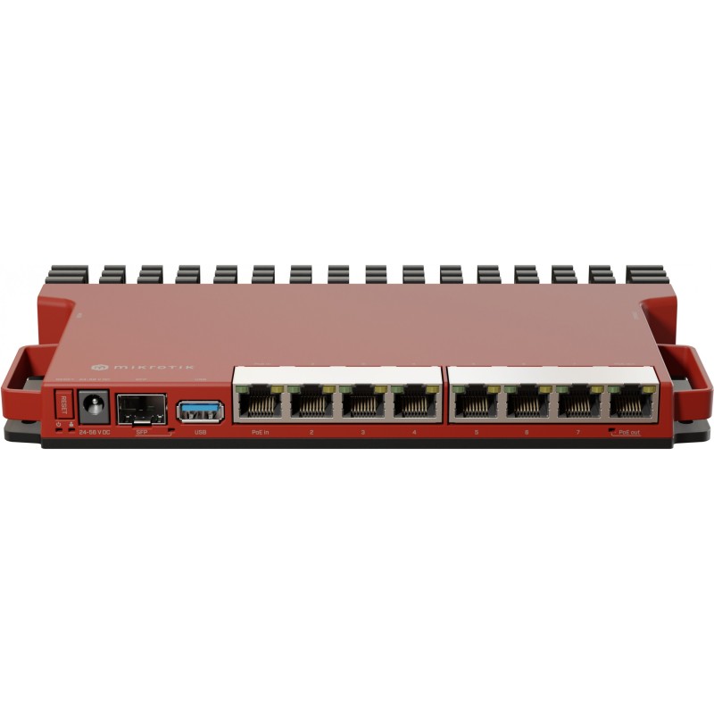 Buy Mikrotik L009UiGS-RM - L009UiGS-RM - 1U rackmount router with Gigabit Ethern... in Cyprus, Nicosia, Limassol, Larnaka, Pafos