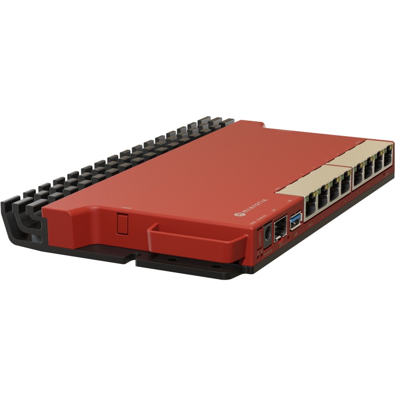 Buy Mikrotik L009UiGS-RM - L009UiGS-RM - 1U rackmount router with Gigabit Ethern... in Cyprus, Nicosia, Limassol, Larnaka, Pafos