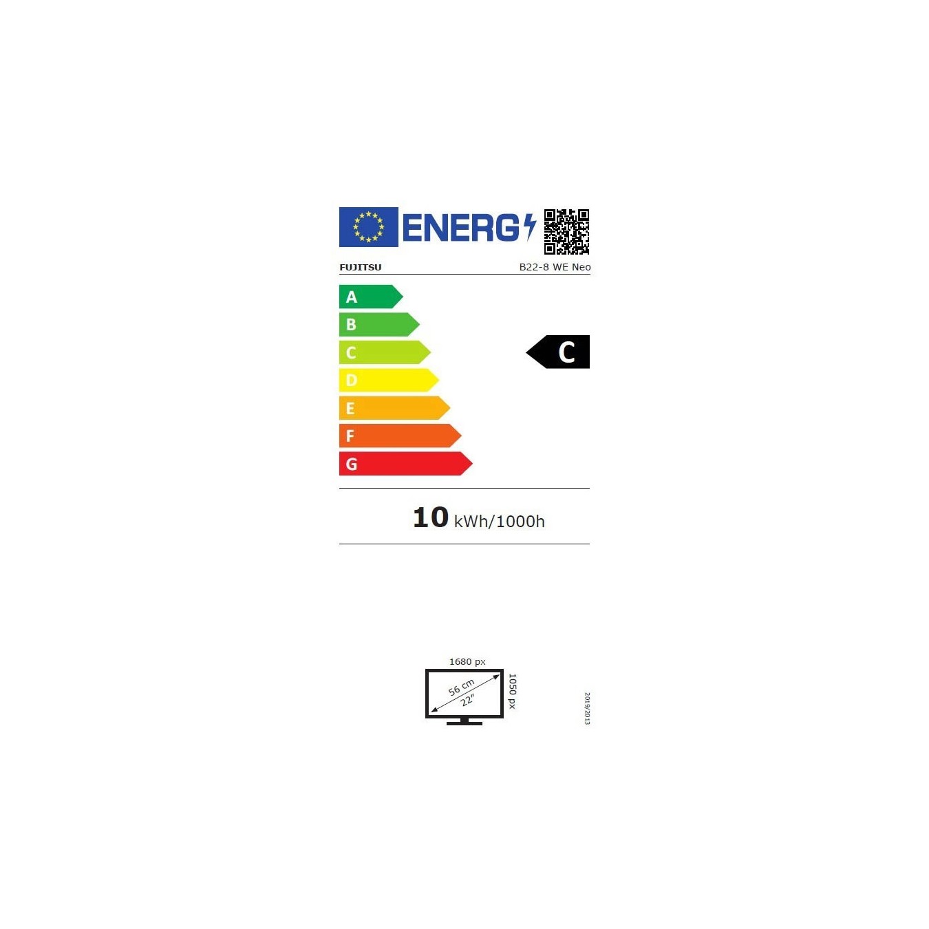 Fujitsu B22-8 WE Neo EU B Line - B22-8 - Grey 22in 1680x1050 16:10 Flat Monitor — Buy in Cyprus with Fast Delivery