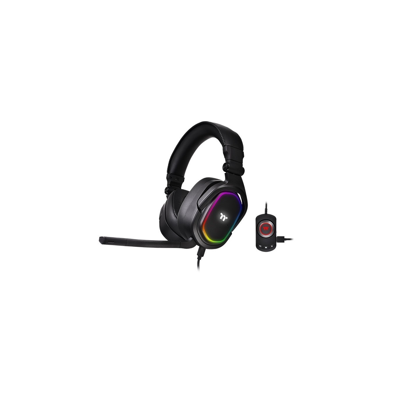 Thermaltake GHT Argent H5 RGB 7.1 Gaming Headset - H5 - Argent, RGB, 7.1 Surround — Buy in Cyprus with Fast Delivery