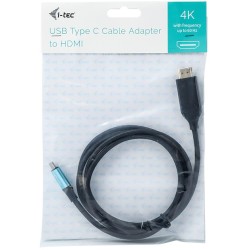 Buy I-TEC USB-C HDMI Cable 4K 2M - Characteristics (4K, USB-C to HDMI, 2m) in Cyprus, Nicosia, Limassol, Larnaka, Pafos