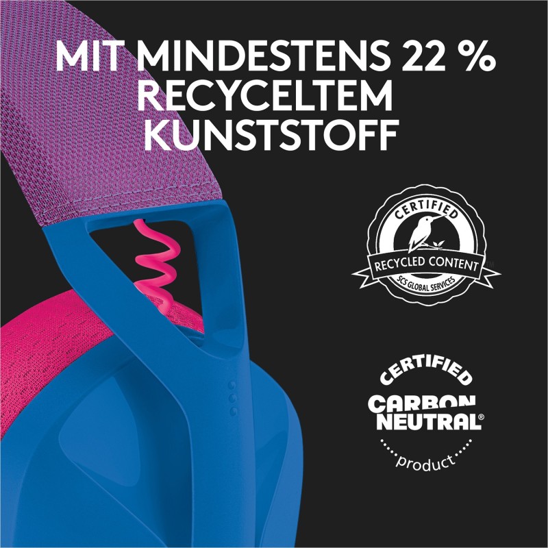 Buy LOGITECH Lightspeed G435 Headset - G435 - Dual Wireless (BT+2.4G), On-Ear, B... in Cyprus, Nicosia, Limassol, Larnaka, Pafos