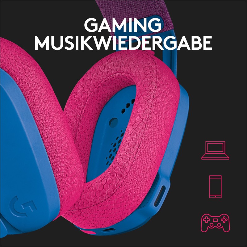 Buy LOGITECH Lightspeed G435 Headset - G435 - Dual Wireless (BT+2.4G), On-Ear, B... in Cyprus, Nicosia, Limassol, Larnaka, Pafos