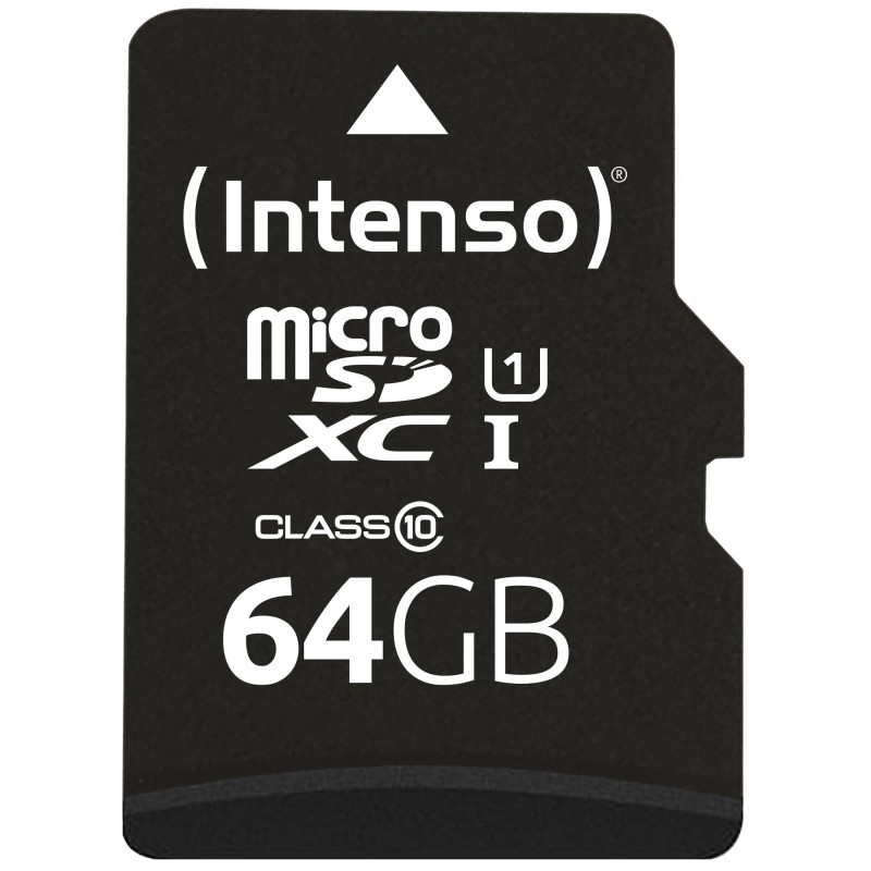 Buy CARD 64GB Intenso Micro - 3424490 - 64GB microSD UHS-I in Cyprus, Nicosia, Limassol, Larnaka, Pafos