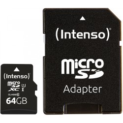 Buy CARD 64GB Intenso Micro - 3424490 - 64GB microSD UHS-I in Cyprus, Nicosia, Limassol, Larnaka, Pafos