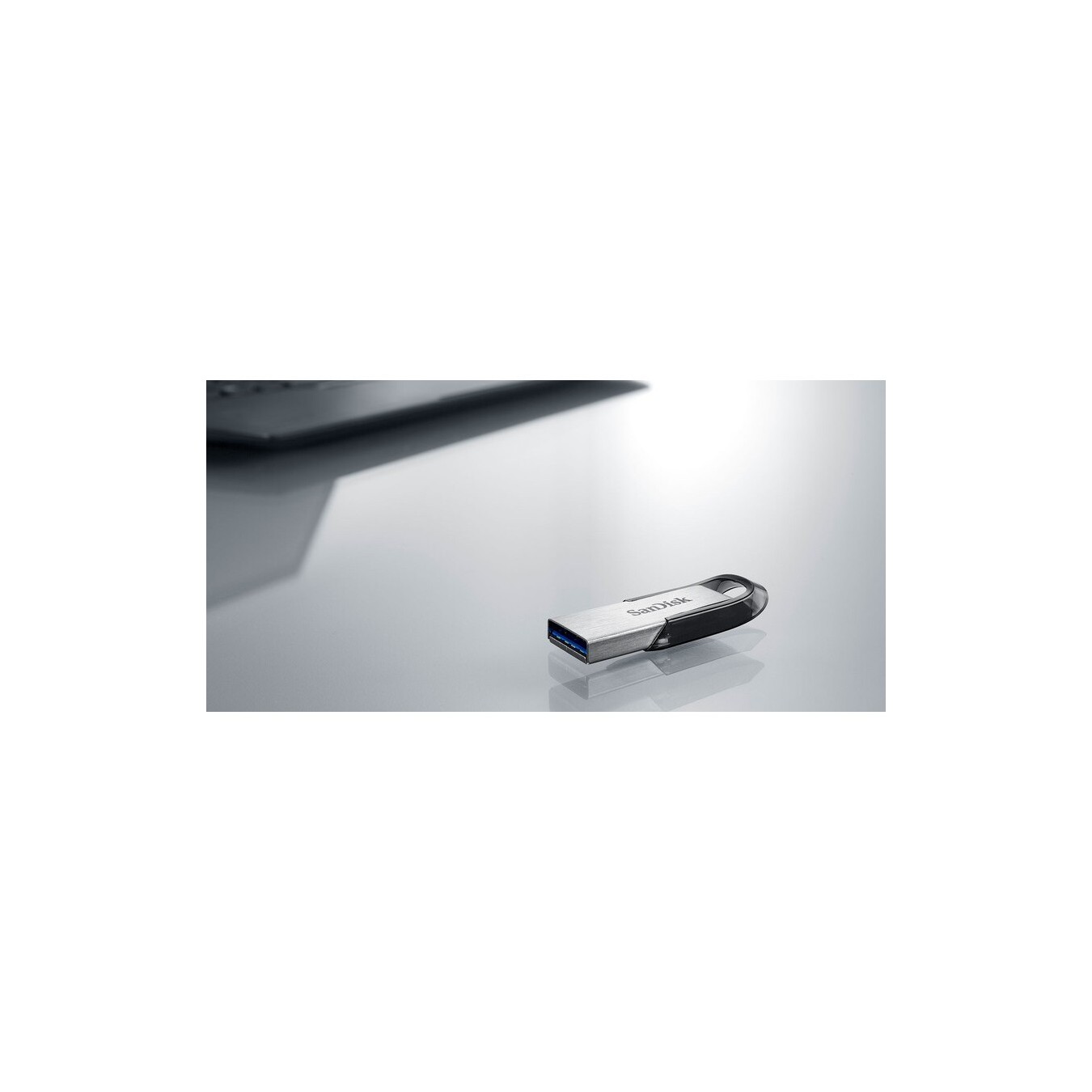 STICK 512GB USB 3.0 SanDisk Ultra Flair - Silver (Color: Silver, Capacity: 512GB, Interface: USB 3.0)