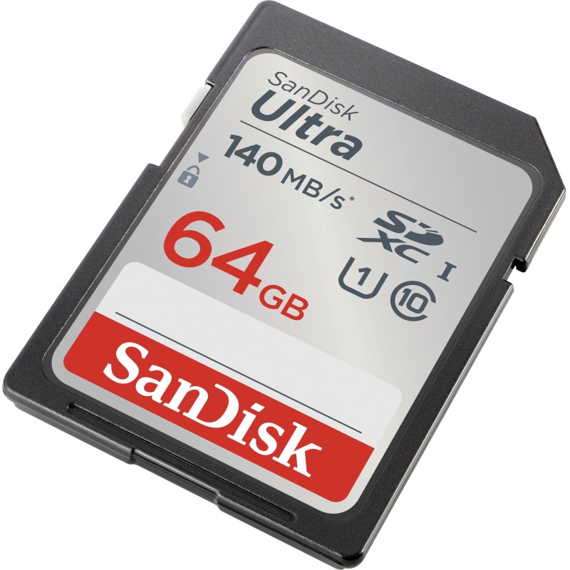 Buy SanDisk Ultra SDXC 64GB - 140MB/s in Cyprus, Nicosia, Limassol, Larnaka, Pafos