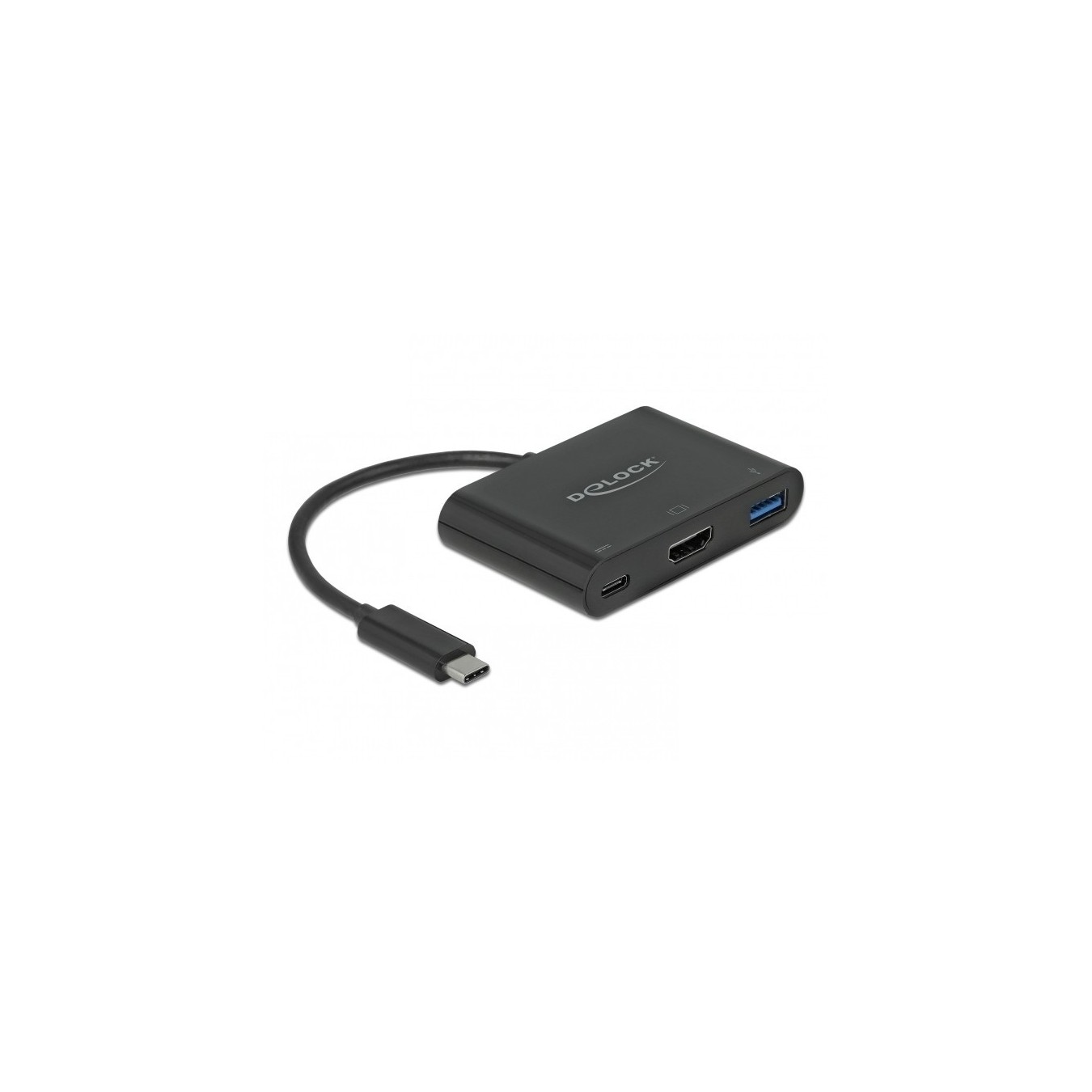 DELOCK USB-C to HDMI 4K30 Adapter - USB-A and USB-C PD Passthrough — Buy in Cyprus with Fast Delivery