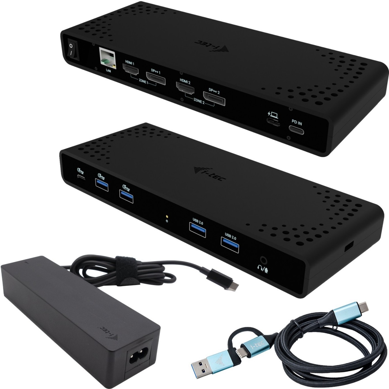 I-TEC UNIVERSAL DUAL 4K DOCK PD - Dual 4K60 Output — Buy in Cyprus with Fast Delivery