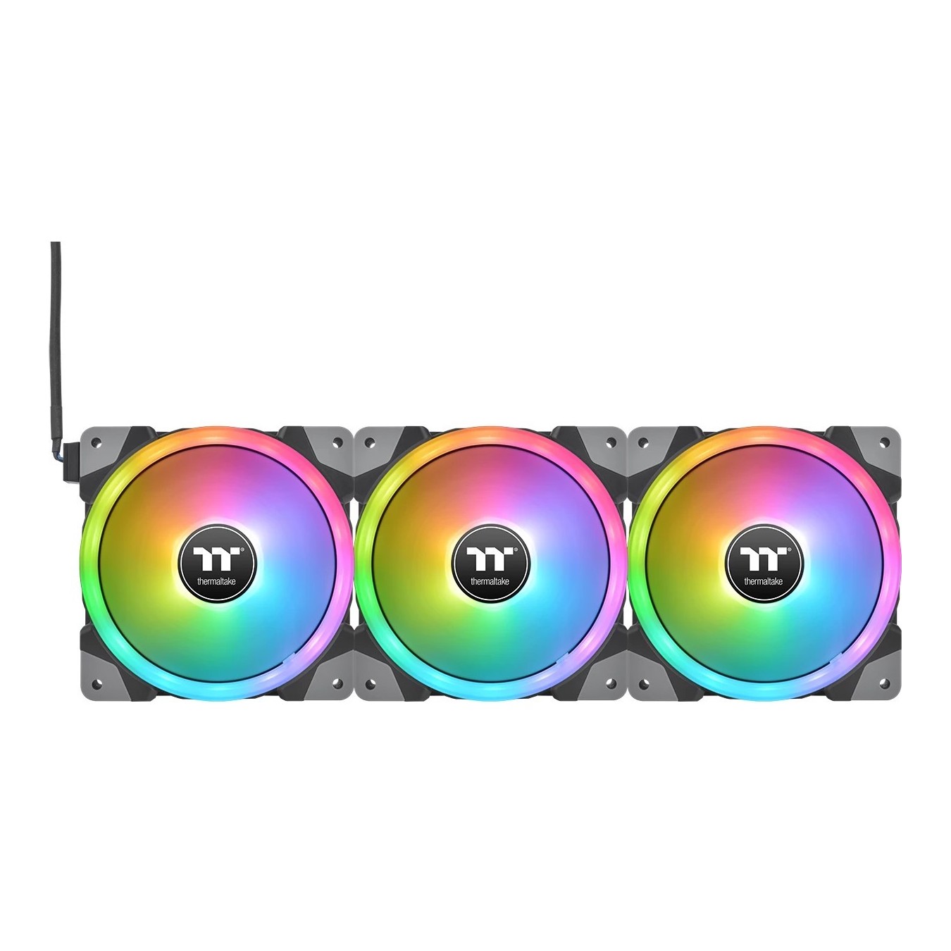 Thermaltake SWAFAN EX14 RGB PC Cooling Fan TT Premium Edition 3 Pack - EX14 - 140mm ARGB PWM Fans