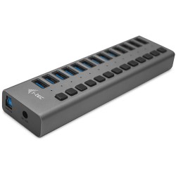 Buy D I-TEC USB 3.0 HUB 13 PORT 60 W - USB-A Hub, 60W PD in Cyprus, Nicosia, Limassol, Larnaka, Pafos