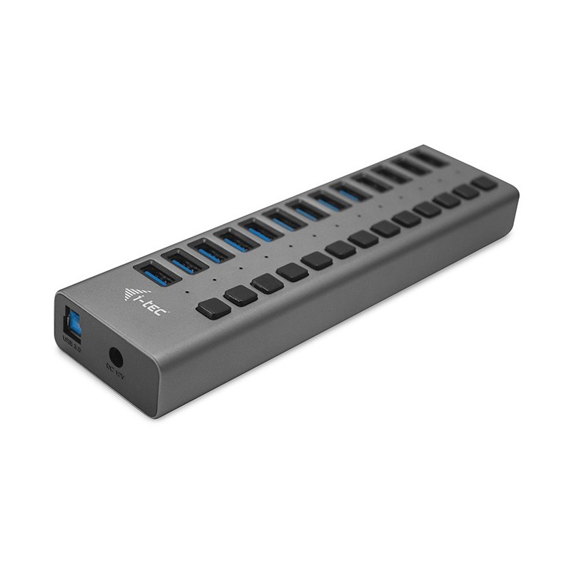 Buy D I-TEC USB 3.0 HUB 13 PORT 60 W - USB-A Hub, 60W PD in Cyprus, Nicosia, Limassol, Larnaka, Pafos