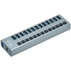 Buy D I-TEC USB 3.0 HUB 13 PORT 60 W - USB-A Hub, 60W PD in Cyprus, Nicosia, Limassol, Larnaka, Pafos